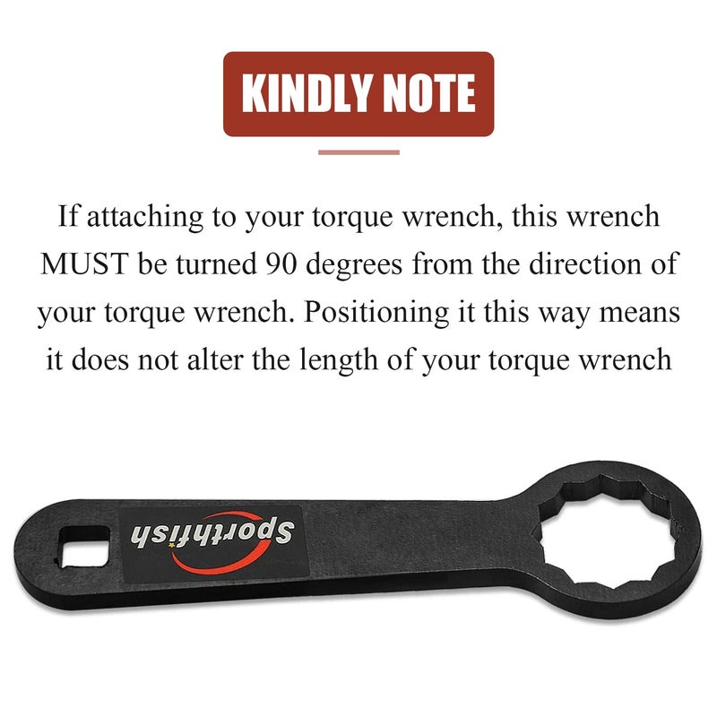 Sporthfish Rear Axle 36MM Wrench 4882 Rear Wheel Axle Torque Wrench Hand Tools Similar to HD-47925 - Image 5